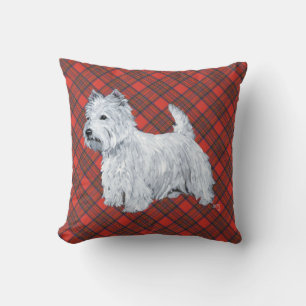 Staande Westie Kussen