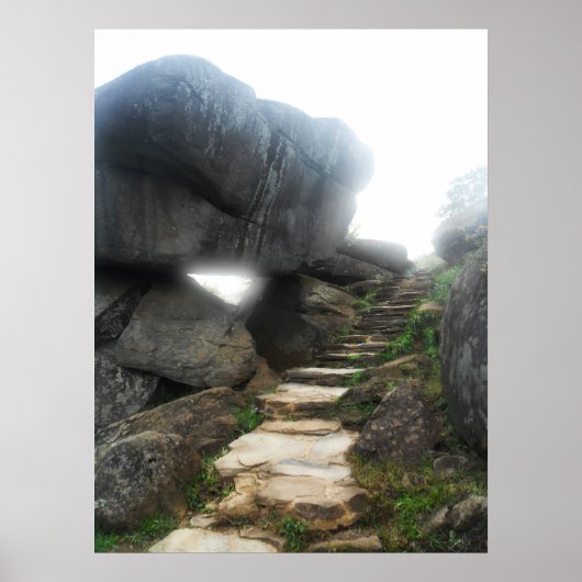 Staarbaan naar de hemel, omlijmd afdrukken poster (Voorkant)