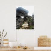 Staarbaan naar de hemel, omlijmd afdrukken poster (Keuken)