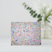 staart briefkaart (Staand voorkant)