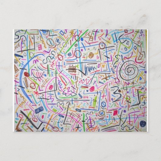 staart briefkaart (Voorkant)