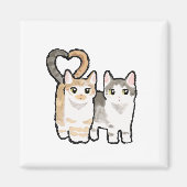 Staart van Liefde Magneet (Voorkant)