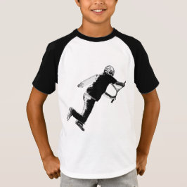 Staart-zweep - Stunt Scooter Trick T-shirt