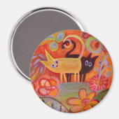 Staarten en katten magneet (Voorkant / Achterkant)