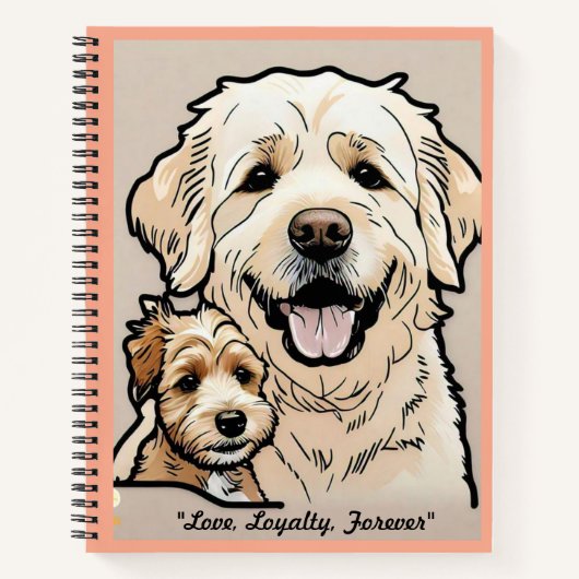 "Staarten van samenhorigheid" Notitieboek (Voorkant)