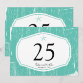 Staartnummer doornhaai kaart (Voorkant / Achterkant)