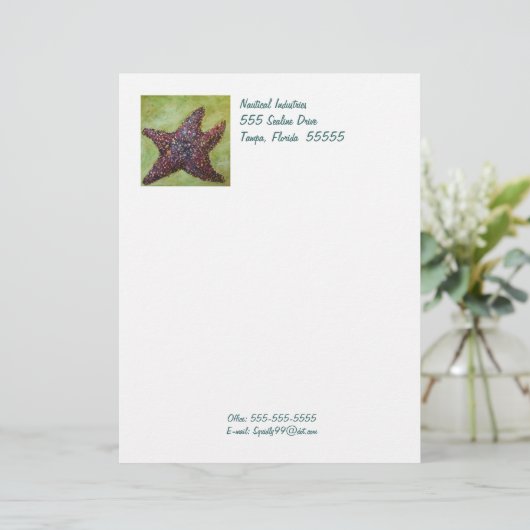 Staartspuitkop Custom Briefhoofd (Staand voorkant)