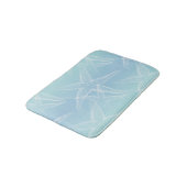 Staartvis Aqua Blue Beach Bath Mat (Gekanteld)