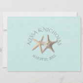 Staartvis en lintje voor het bruiloft (Achterkant)