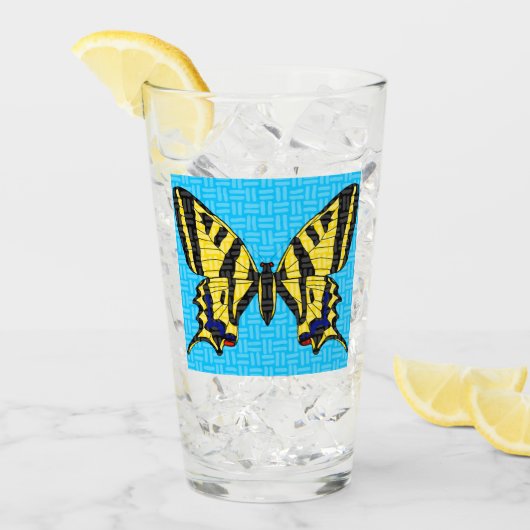 Staartvlinder - Glas Cup (Voorkant ijs)