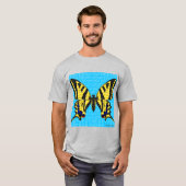 Staartvlinder (levendig) - Licht Basic T-shirt voo (Voorkant volledig)