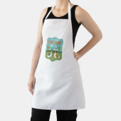 staartwuivende stijl schort (Insitu)