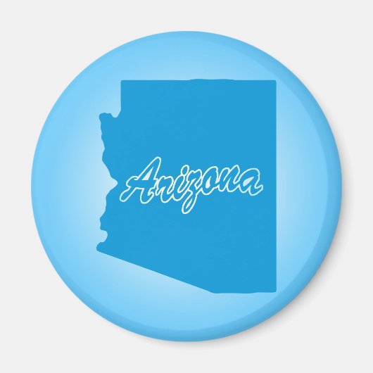 Staat Arizona Magnet Magneet (Voorkant)