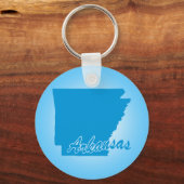 Staat Arkansas Sleutelhanger (Voorkant)