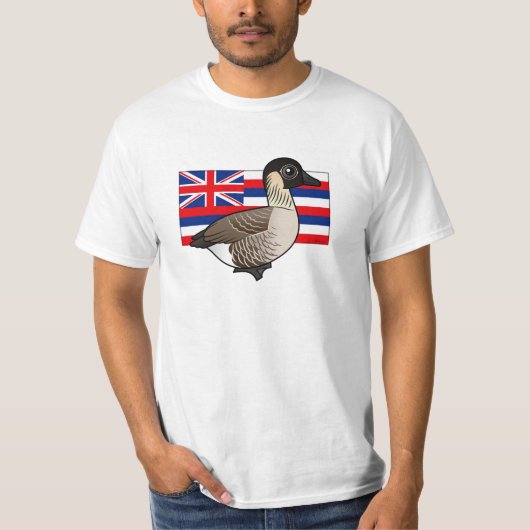 Staat Birdorable of Hawaii: Nene T-shirt (Voorkant)