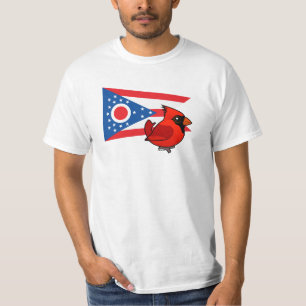 Staat Birdorable van Ohio T-shirt