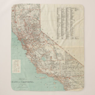 Staat Californië 2 2 Sherpa Deken