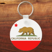 Staat Californië Sleutelhanger (Voorkant)