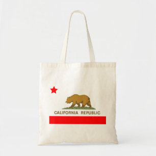 Staat Californische vlag Tote Bag