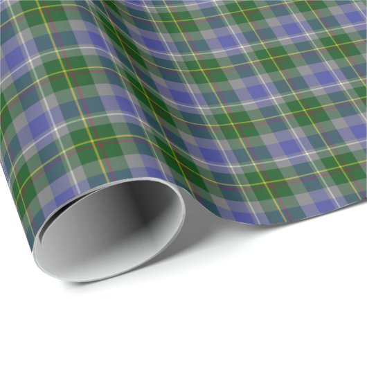 Staat Connecticut Tartan Cadeaupapier (Rol Hoek)