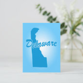 Staat Delaware Briefkaart (Staand voorkant)