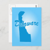 Staat Delaware Briefkaart (Voorkant / Achterkant)