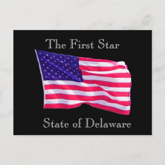 Staat Delaware - briefkaart (Voorkant)