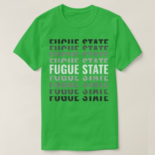 Staat Funny Fugue T-shirt (Design voorkant)