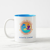Staat Hawaii Aloha Tweekleurige Koffiemok (Links)