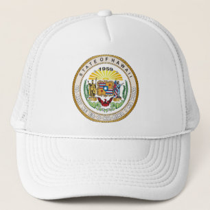 Staat Hawaii Grote zeehond Trucker Pet