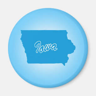 Staat Iowa Magnet Magneet