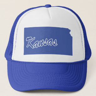 Staat Kansas Shape Trucker Hat Pet