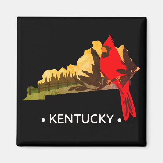 staat Kentucky Magnet Magneet (Voorkant)