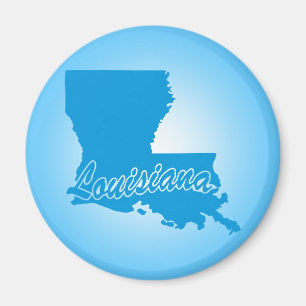 Staat Louisiana Magnet Magneet