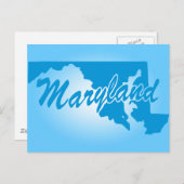 Staat Maryland Briefkaart (Voorkant / Achterkant)