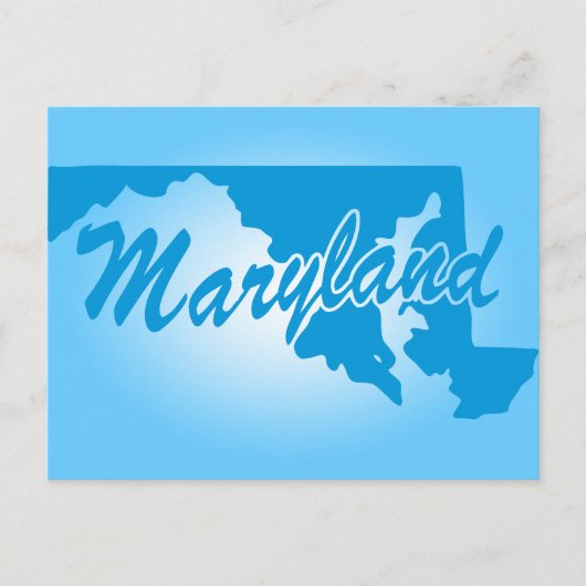Staat Maryland Briefkaart (Voorkant)