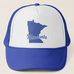 Staat Minnesota Vorm Trucker Hoed Pet