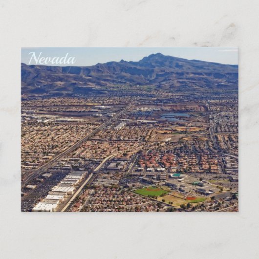 Staat Nevada Briefkaart (Voorkant)