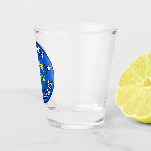 Staat Nevada Silver Shot Glas (Rechts)