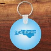 Staat North Carolina Sleutelhanger (Voorkant)