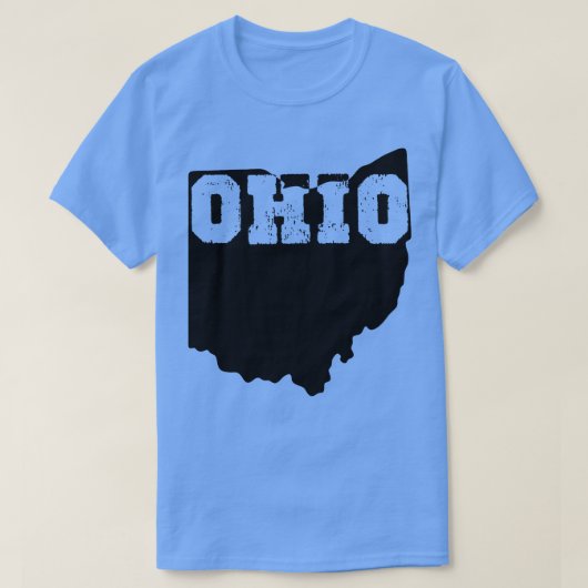 Staat Ohio T-shirt (Design voorkant)