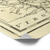 Staat Pennsylvania Poster (Hoek)