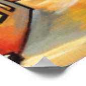 STAAT 's nachts Poster (Hoek)