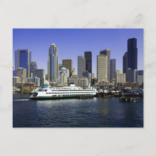 Staat Seattle Ferry Washington Briefkaart