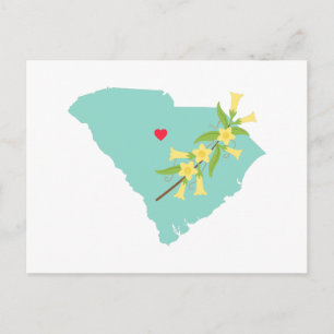 Staat South Carolina Briefkaart