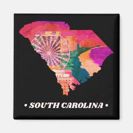 staat South Carolina Magnet Magneet