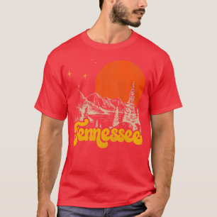 staat Tennessee Mid Century Distress T-shirt