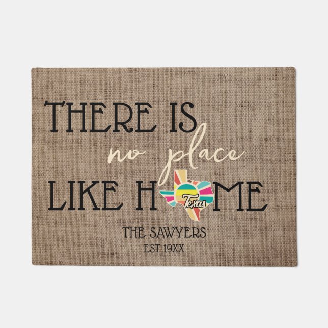 staat Texas Deurmat (Voorkant)