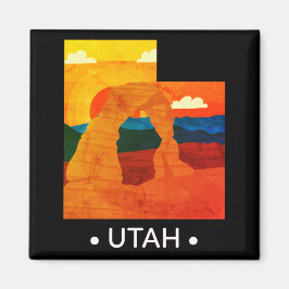  staat Utah Magnet Magneet