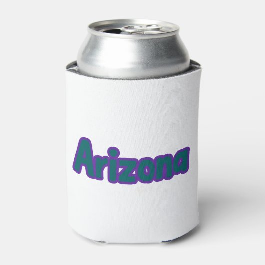 Staat van Arizona Pride Custom Blikjeskoeler (Blikje Voorkant)
